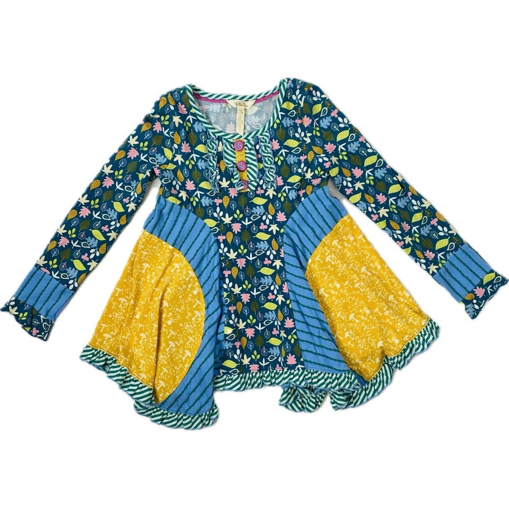 Matilda Jane Sz 8 Mushroom Long Slv Dress